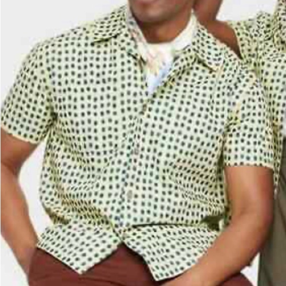 NEW‎ House Of Aama Button Down Shirt